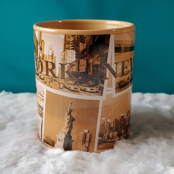 NEW YORK skyline city sights attractions themed coffee mug picture graphics - Picture 2 of 7